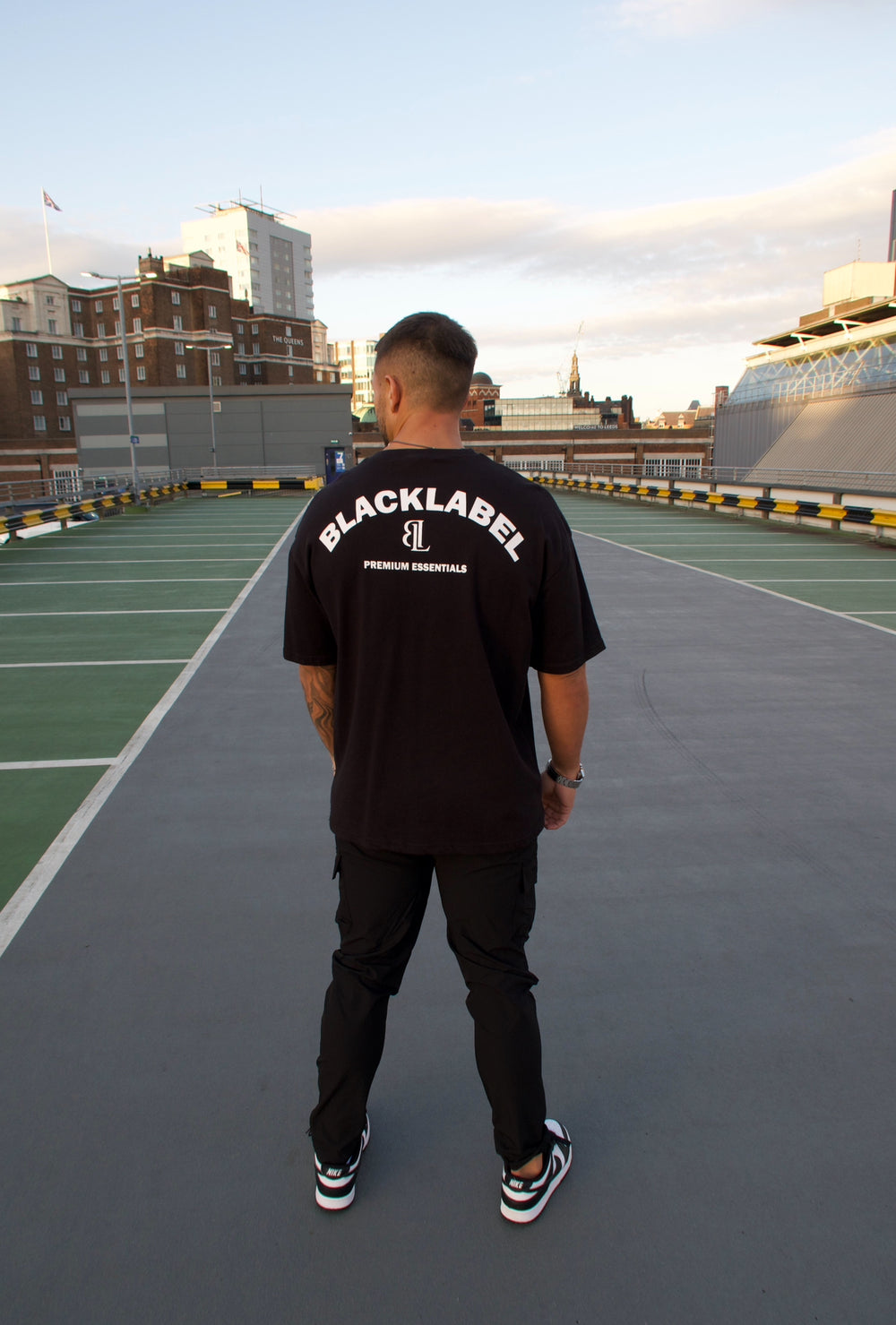 Black Premium Essential Oversized Tee – Black Label Clo