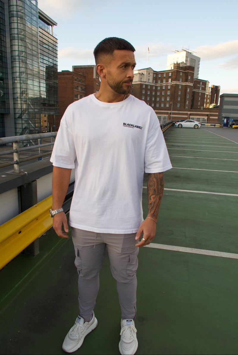 White Premium Essential Oversized Tee