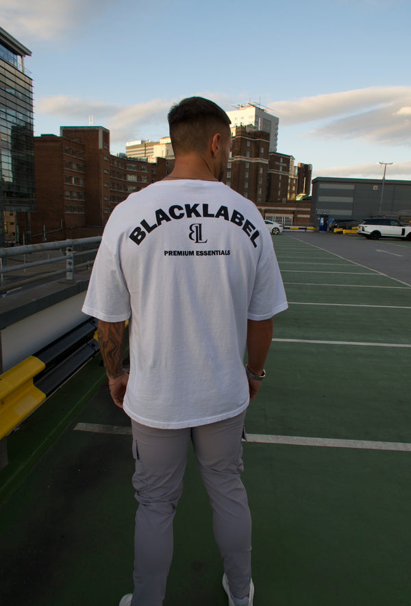 White Premium Essential Oversized Tee