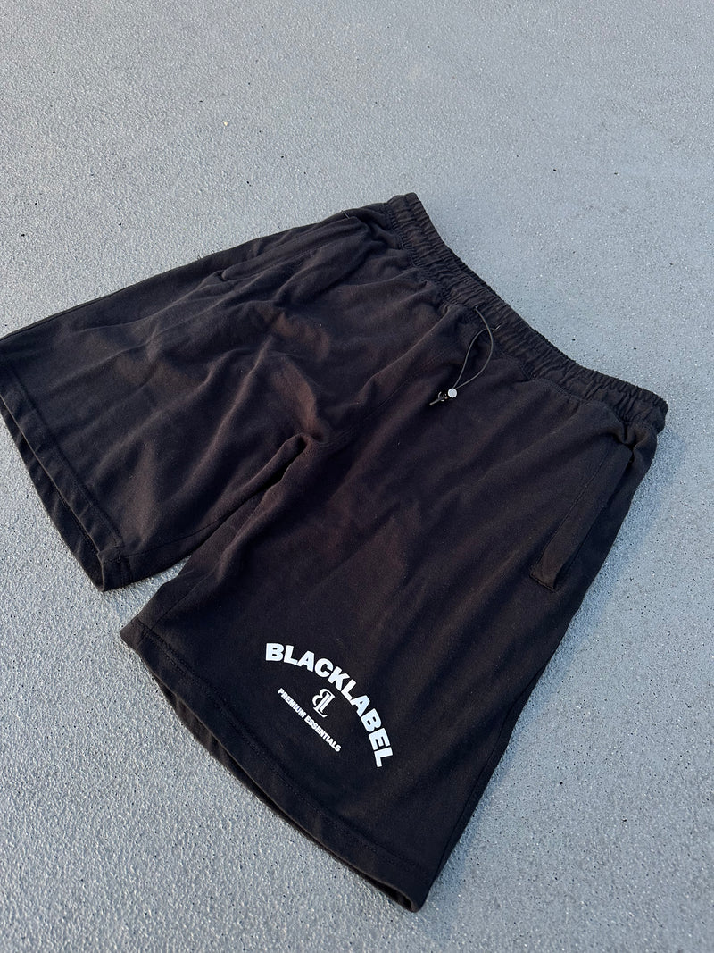 Black Essential Shorts