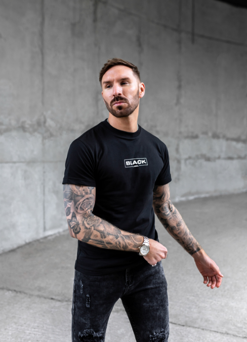 Black Essential Tee