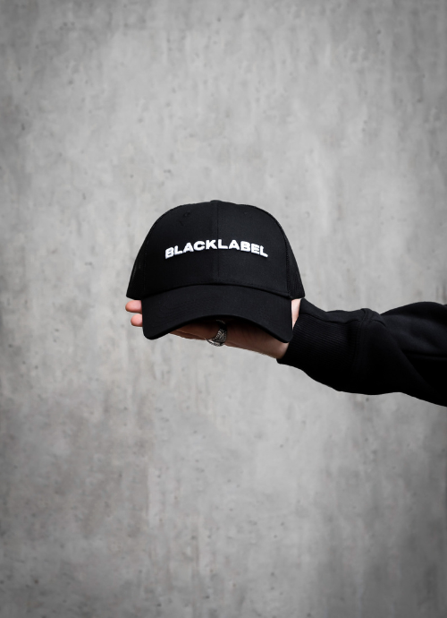 Black Label Trucker Mesh Cap