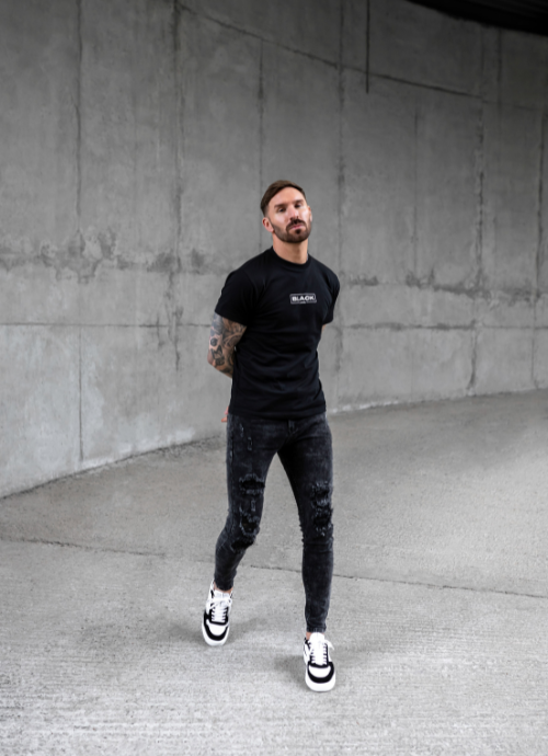 Black Essential Tee