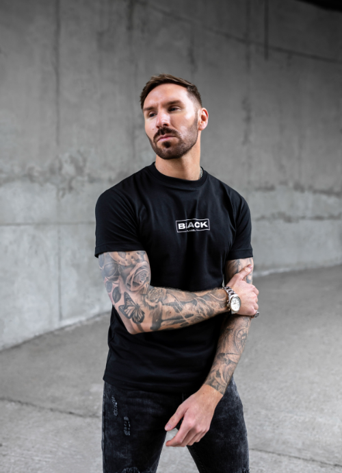 Black Essential Tee