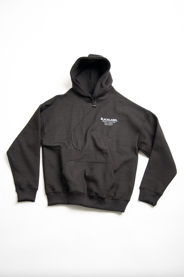 Essential Black Hoodie