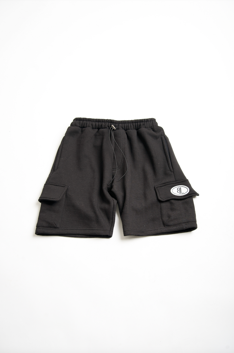 Essential Black Cargo Shorts