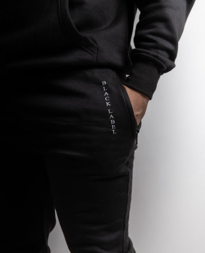 Black Tracksuit Joggers